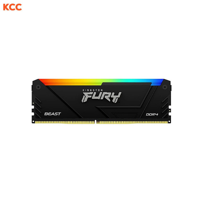 Ram Kingston Fury Beast RGB 8GB 3200MHz DDR4 (KF432C16BB2A/8)