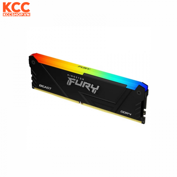 Ram Kingston Fury Beast RGB 16GB 3733MHz DDR4 (KF437C19BB12A/16)