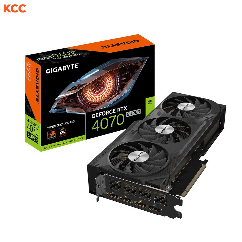 VGA Gigabyte RTX 4070 Super WINDFORCE OC 12G GDDR6X (GV-N407SWF3OC-12GD)