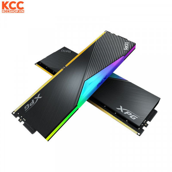 RAM ADATA LANCER DDR5 64GB (32GB x 2) 6000Mhz Black RGB (AX5U6000C3032G-DCLARBK)