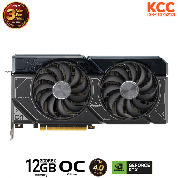 VGA ASUS Dual GeForce RTX 4070 SUPER OC Edition 12GB GDDR6X