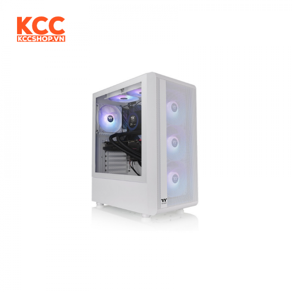 Vỏ case Thermaltake S200 TG ARGB Snow Mid