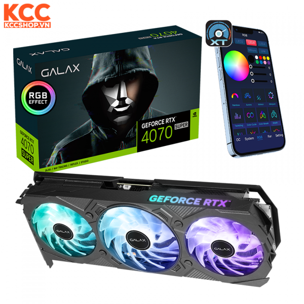VGA GALAX GeForce RTX 4070 SUPER EX Gamer 1-Click OC