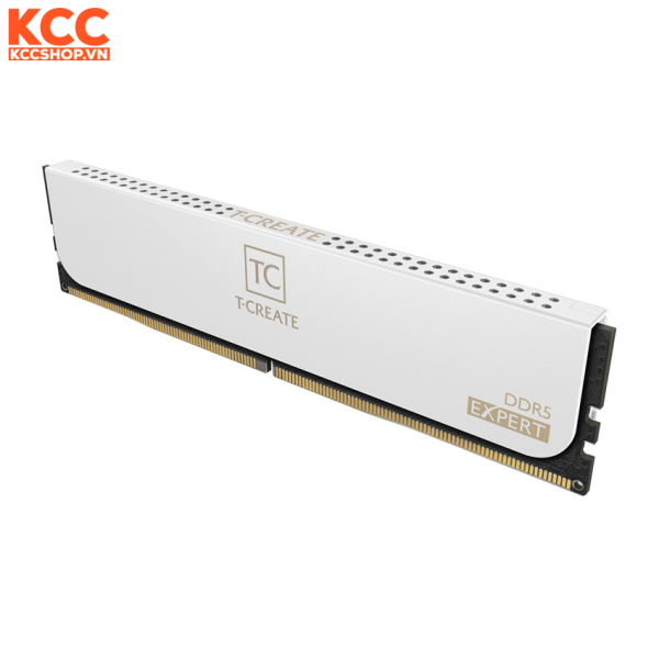 RAM TeamGroup T-Create Expert 48GB (2x24GB) CL32 DDR5 6400Mhz White