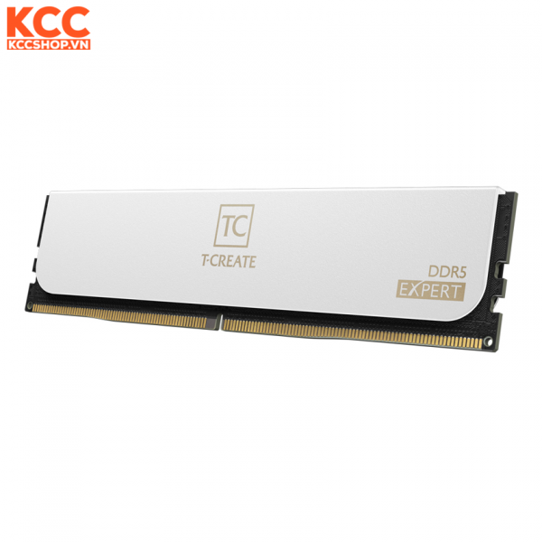 RAM TeamGroup T-Create Expert 64GB (2x32GB) CL34 DDR5 6000Mhz White