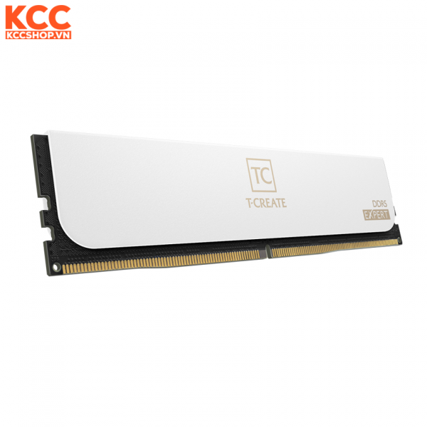 RAM TeamGroup T-Create Expert 64GB (2x32GB) CL34 DDR5 6000Mhz White