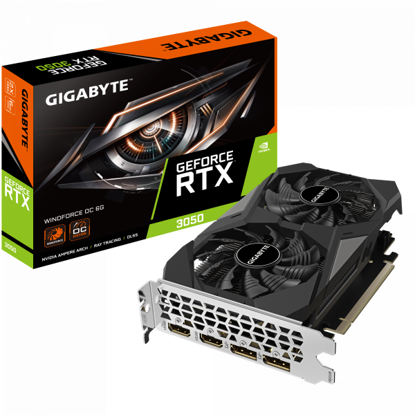 VGA Gigabyte GeForce RTX 3050 6GB WINDFORCE OC