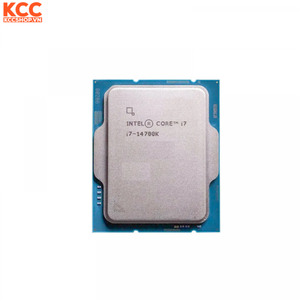 CPU Intel Core i7 14700K Tray (3,4 Ghz, up to 5.60GHz, 20 Nhân 28 Luồng, 33 MB Cache)