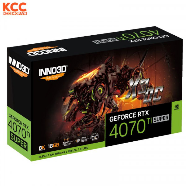 VGA INNO3D GEFORCE RTX 4070 Ti SUPER X3 OC