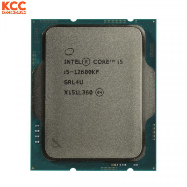 CPU Intel Core i5 12600KF Tray (4.90GHz, 10 Nhân 16 Luồng, 20M Cache, Alder Lake) - Socket Intel LGA 1700