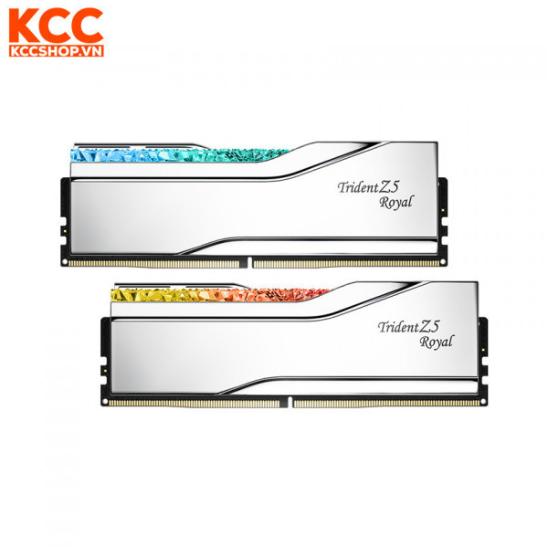 Ram G.Skill Trident Z5 Royal 32GB (2x16GB) 6400MHz DDR5 Silver (F5-6400J3239G16GX2-TR5S)