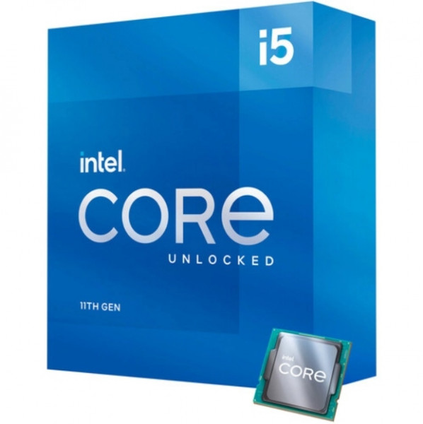 CPU Intel Core i5-11600K (3.9GHz turbo up to 4.9Ghz, 6 nhân 12 luồng, 12MB Cache, 125W)