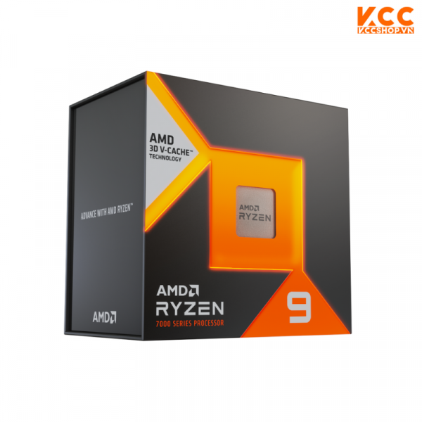 CPU AMD Ryzen 9 7950X3D (4.2 GHz Upto 5.7GHz / 144MB / 16 Cores, 32 Threads / 120W / Socket AM5) - Chính hãng