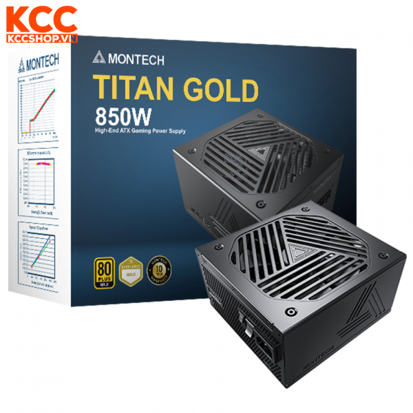 Nguồn máy tính Montech Titan Gold 850W 80 Plus Gold