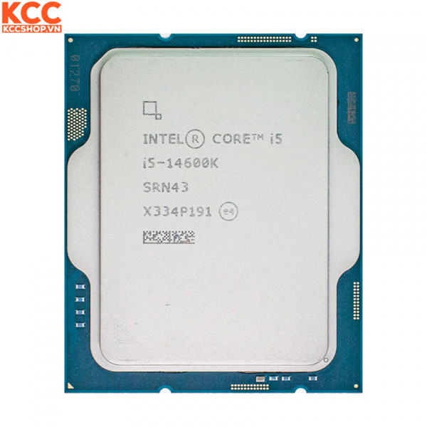 CPU Intel Core i5 14600K - Tray (3.50 Ghz, up to 5.30GHz, 14 Nhân 20 Luồng, 24 MB Cache)