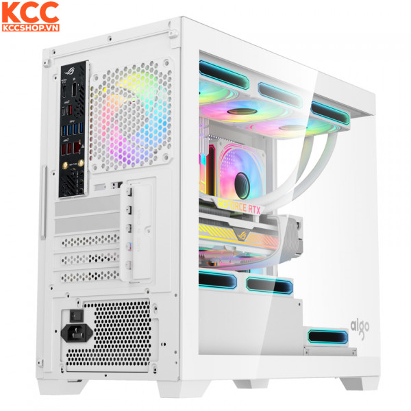 Vỏ case Aigo C218M White (Form M-ATX/ITX)