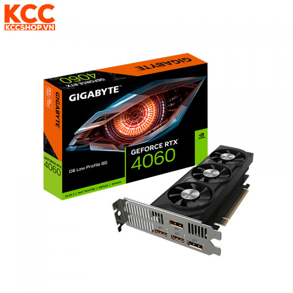 VGA Gigabyte GeForce RTX 4060 D6 Low Profile 8G