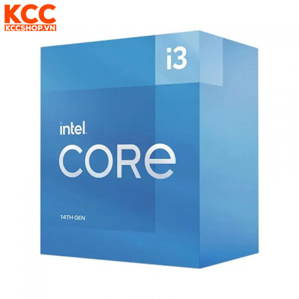 CPU Intel Core i3 14100 Chính Hãng (3.5GHz turbo up to 4.7Ghz, 4 nhân 8 luồng, 12MB Cache, 60W)
