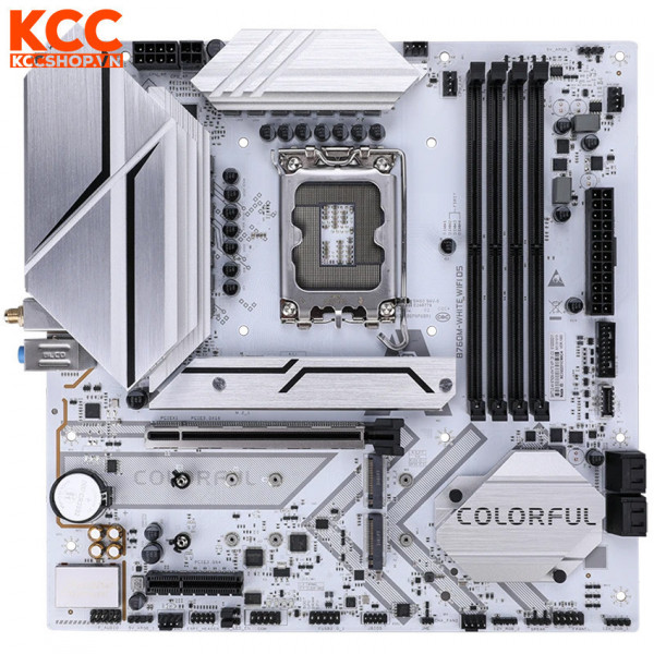 Mainboard Colorful BATTLE-AX B760M-WHITE WIFI D5 V20