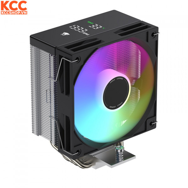 Tản nhiệt khí CPU Leopard KF401-DGT RGB Black