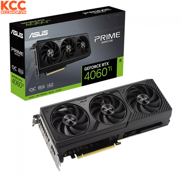 VGA ASUS Prime GeForce RTX 4060 Ti OC Edition 8GB GDDR6