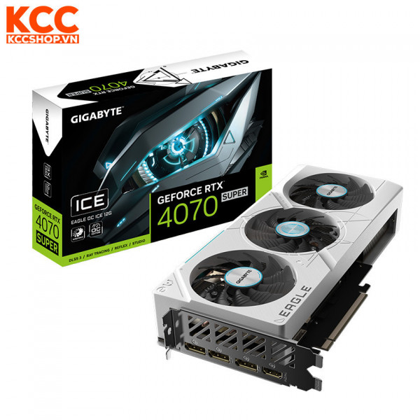 VGA Gigabyte GeForce RTX 4070 SUPER EAGLE OC ICE 12G