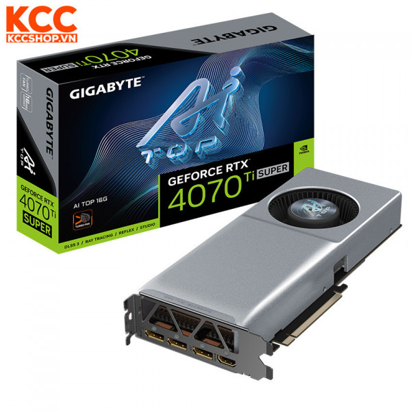 VGA Gigabyte GeForce RTX 4070 Ti SUPER AI TOP 16G