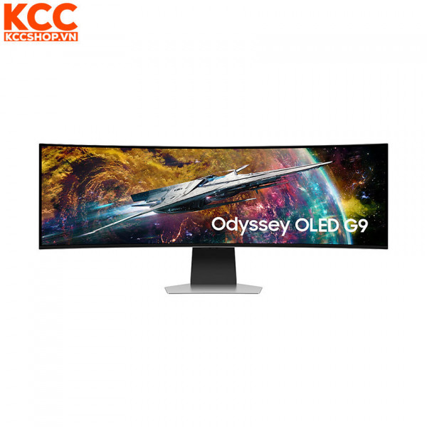 Màn hình gaming Samsung Odyssey OLED G9 LS49CG954SEXXV (49 Inch/WQHD/OLED/240Hz/0.03ms)