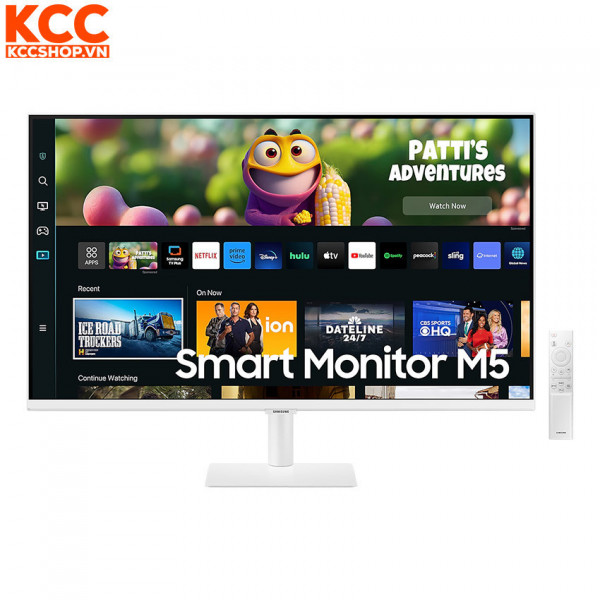 Màn hình Samsung Smart Monitor M5 LS32CM501EEXXV (32 Inch/FHD/VA/60Hz/4ms)