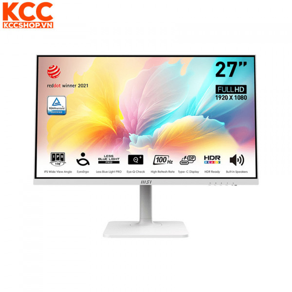 Màn hình đồ họa MSI Modern MD2712PW (27in / IPS / FHD / 100Hz / 4ms)