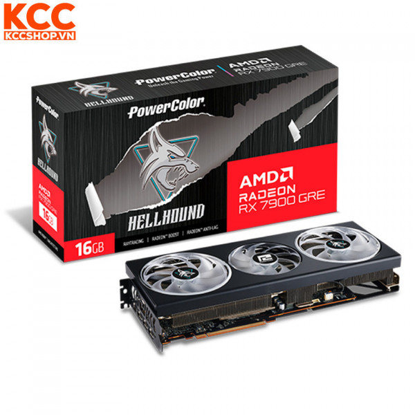 VGA Powercolor Hellhound AMD Radeon RX 7900 GRE 16GB GDDR6