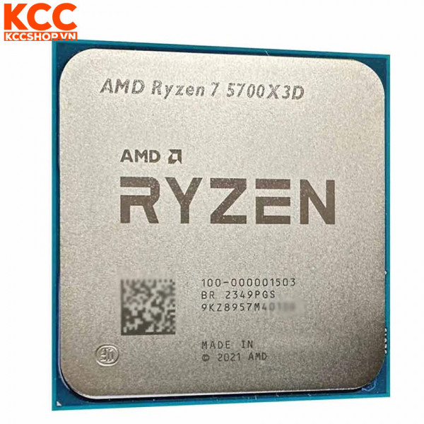 CPU AMD RYZEN 7 5700X3D Tray (4.1 GHz / 96MB cache / 8 cores 16 threads / socket AM4 / 105 W)