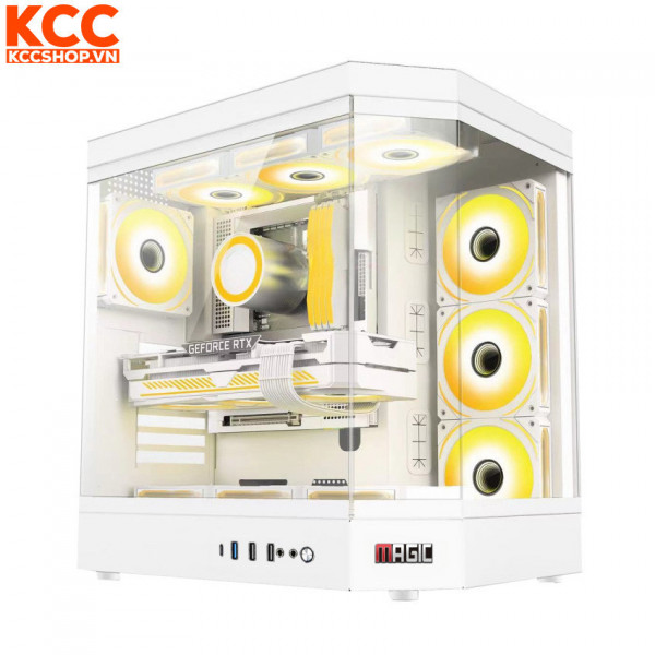 Vỏ case Magic Vila Ultra Pro White (ATX)