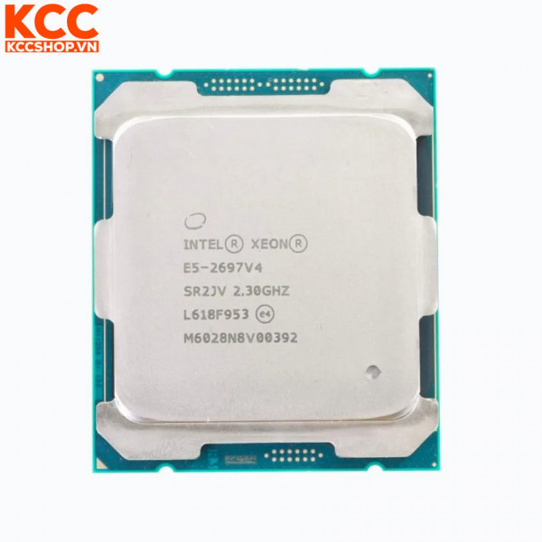 CPU Intel Xeon E5 2697V4 (2.3GHz Turbo Up To 3.6GHz, 18 nhân 36 luồng, 45MB Cache, LGA 2011-3)