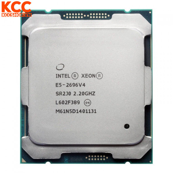 CPU Intel Xeon E5 2699V4 (2.2GHz Turbo Up To 3.6GHz, 22 nhân 44 luồng, 55MB Cache, LGA 2011-3)