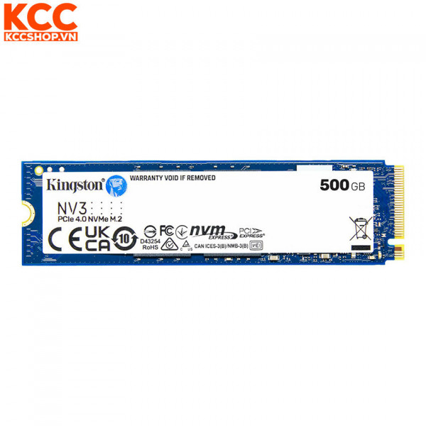 Ổ cứng SSD Kingston NV3 500GB M.2 PCIe Gen4 x4 NVMe SNV3S/500G