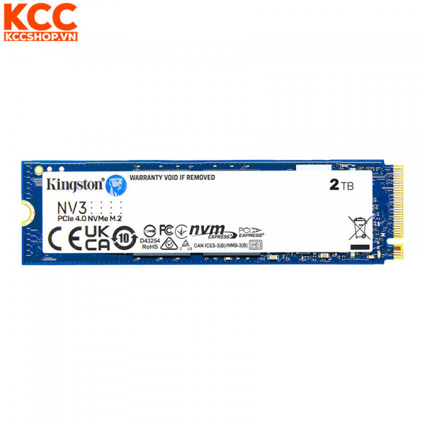 Ổ cứng SSD Kingston NV3 2TB M.2 PCIe Gen4 x4 NVMe SNV3S/2000G