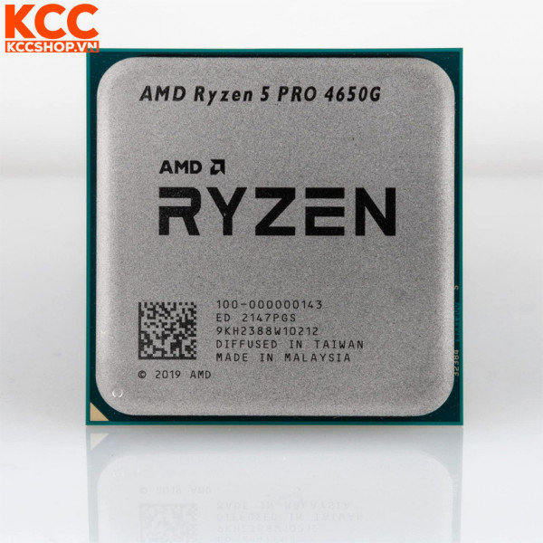 CPU AMD Ryzen 5 PRO 4650G Tray (3.7 GHz turbo upto 4.2GHz / 11MB / 6 Cores, 12 Threads / 65W / Socket AM4)