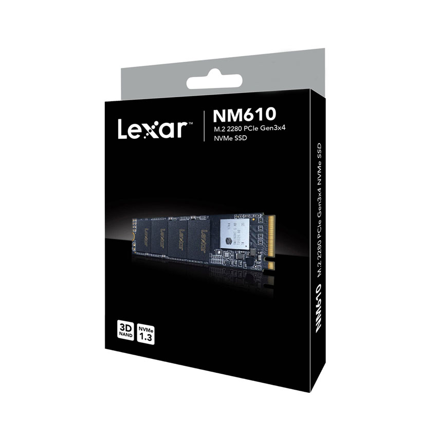 SSD Lexar NM610 M.2 PCIe Gen3 x4 NVMe 250GB LNM610-250GB