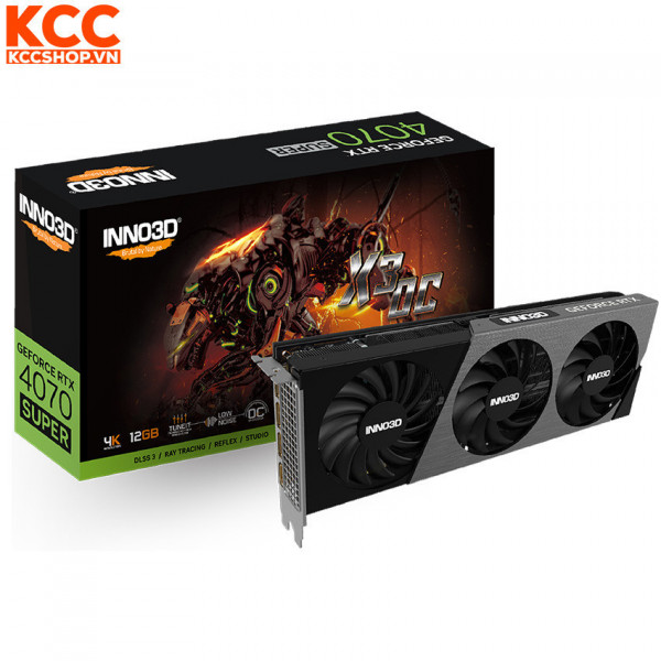 VGA INNO3D GEFORCE RTX 4070 SUPER X3 OC