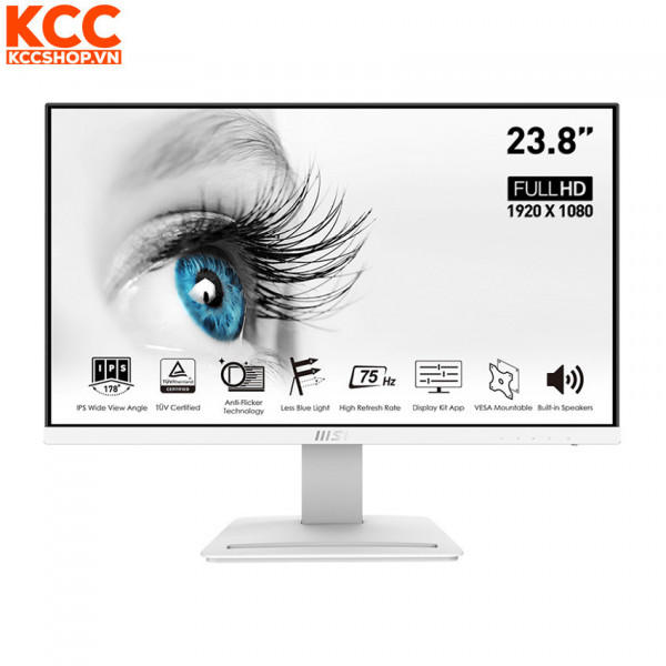 Màn hình máy tính MSI PRO MP243W (24in / IPS / FHD / 75Hz / 5ms)