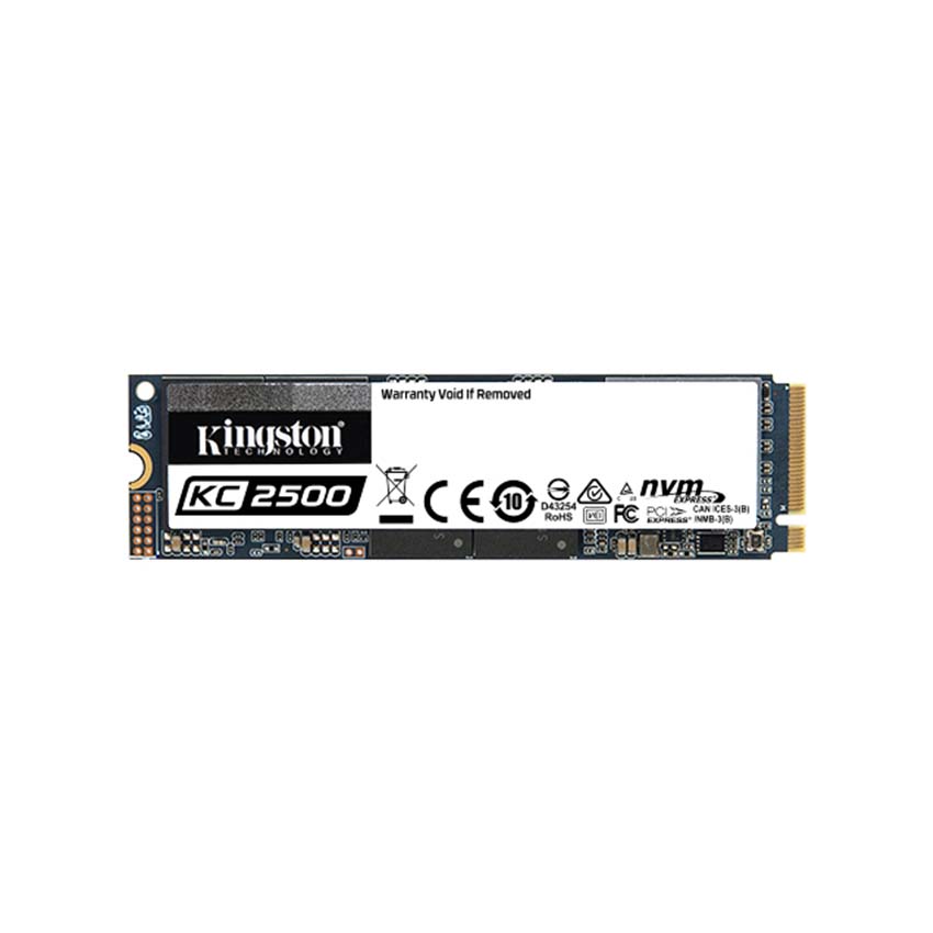 Ổ cứng SSD Kingston KC2500 500GB NVMe M.2 2280 PCIe Gen 3×4 SKC2500M8/500G