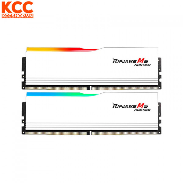 Ram G.Skill Ripjaws M5 Neo RGB 32GB (2x16GB) CL36 6000MHz DDR5 White (F5-6000J3648D16GX2-RM5NRW)