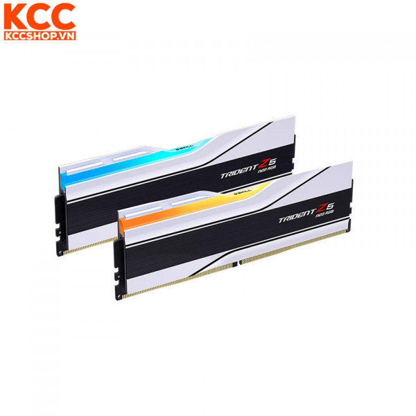 Ram G.Skill Trident Z5 Neo RGB 32GB (2x16GB) CL34 7200MHz DDR5 White (F5-7200J3445G16GX2-TZ5NRW)