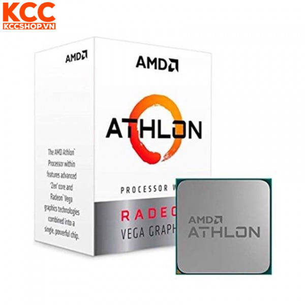 CPU AMD Athlon 3000G (3.5GHz / 5MB / 2 Cores, 4 Threads / 35W / Socket AM4)