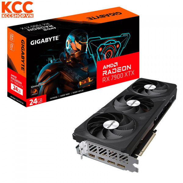 VGA Gigabyte AMD Radeon RX 7900 XTX GAMING 24G (GV-R79XTXGAMING-24GD)