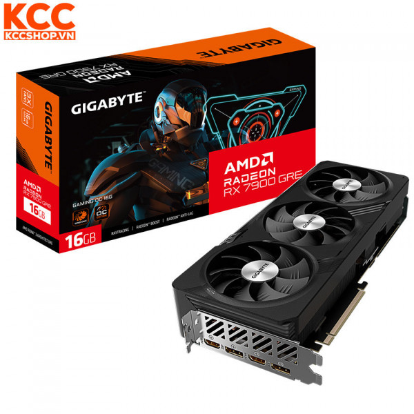 VGA Gigabyte AMD Radeon RX 7900 GRE GAMING OC 16G (GV-R79GREGAMING OC-16GD)