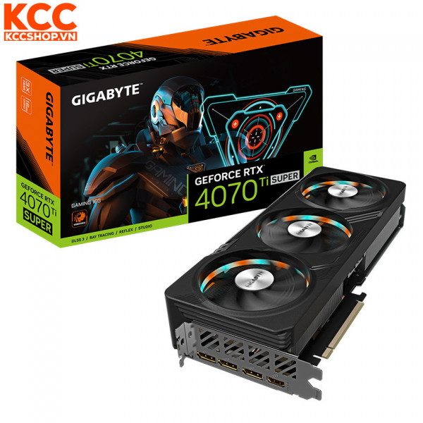 VGA Gigabyte GeForce RTX 4070 Ti SUPER GAMING 16G