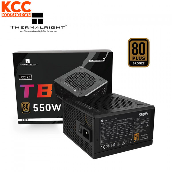 Nguồn máy tính Thermalright 550W TR-TB550S 80 Plus Bronze