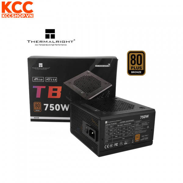 Nguồn máy tính Thermalright 750W TR-TB750S 80 Plus Bronze